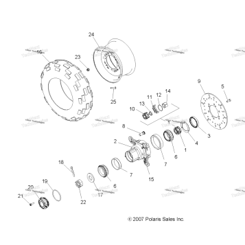 WHEEL, FRONT