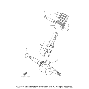 CRANKSHAFT PISTON