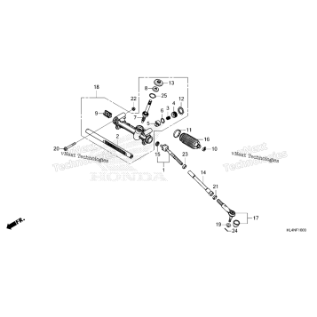 STEERING GEAR BOX@TIE ROD