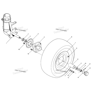 FRONT WHEEL ASSEMBLY