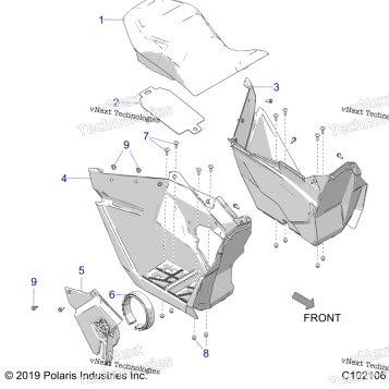 BODY, SEAT AND FOOTWELLS