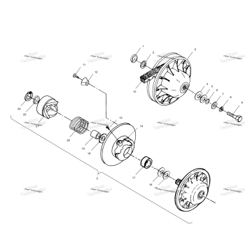 DRIVEN CLUTCH A01CH50AA