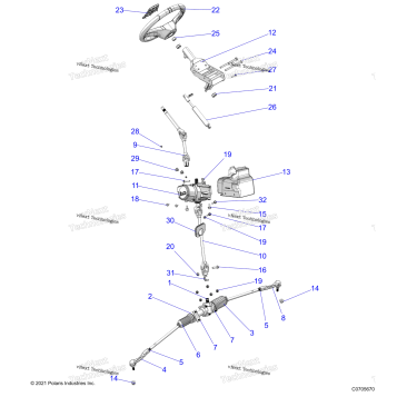 STEERING, STEERING ASM