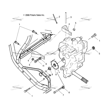 TRANSMISSION, MOUNTING