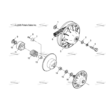 DRIVEN CLUTCH /AB/AC