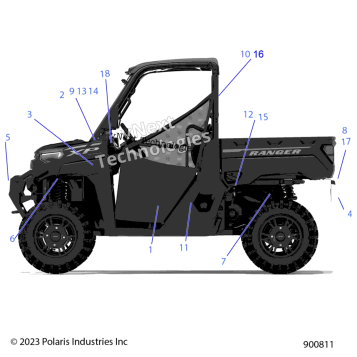 BODY, DECALS, AND COMPONENTS 3PC