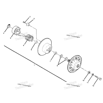DRIVEN CLUTCH ASSEMBLY