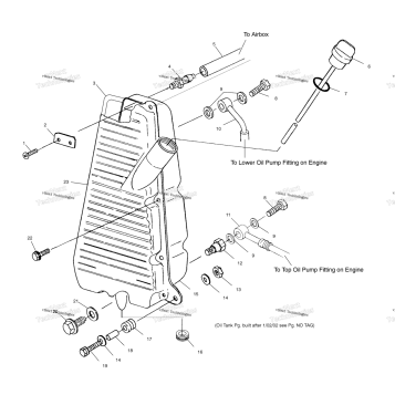 OIL TANK A02CH42AA (4968536853B12)