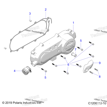 DRIVE TRAIN, CLUTCH COVER AND DUCTING