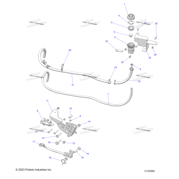 BRAKES, BRAKE PEDAL & MASTER CYLINDER