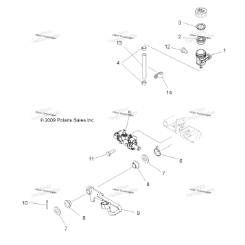 BRAKES, PEDAL & REAR MASTER CYLINDER