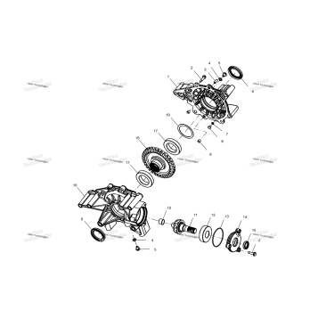 REAR GEARCASE
