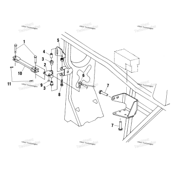 FRAME MOUNTING A01CH42AA