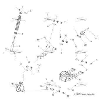 SUSPENSION, REAR