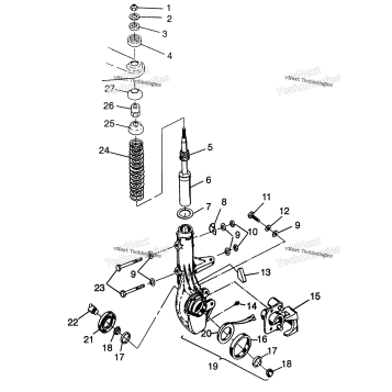 FRONT STRUT MAGNUM 6X6 & MAGNUM 6X6 SWEDISH S968744