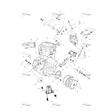 ENGINE MOUNTING A01BG50AA