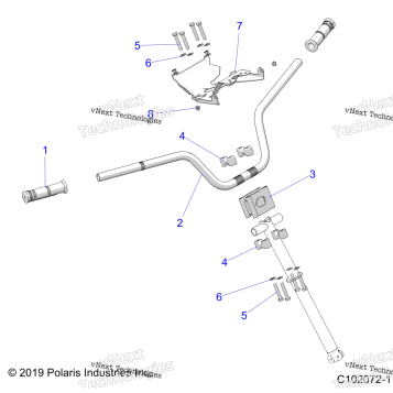 STEERING, HANDLEBAR & CLAMPS