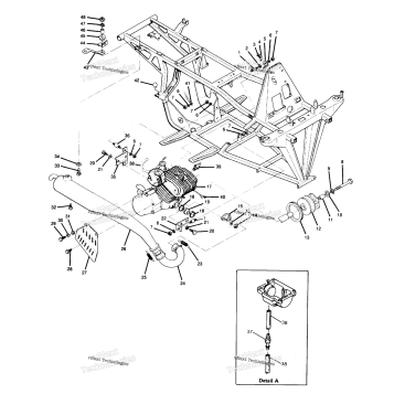 ENGINE & MUFFLER MOUNTING