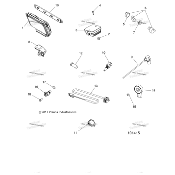 ELECTRICAL, SWITCHES, SENSORS, ECU & CONTROL MODULES