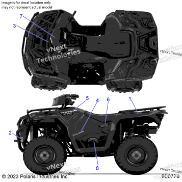 BODY, DECALS GRAPHIC