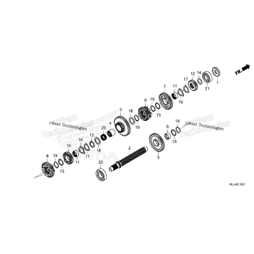 TRANSMISSION (COUNTERSHAFT) (DCT)