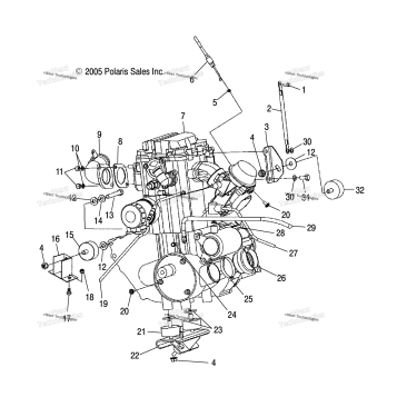 ENGINE MOUNTING /FA