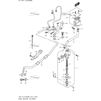 REAR MASTER CYLINDER