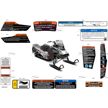 BODY - WARNING DECALS