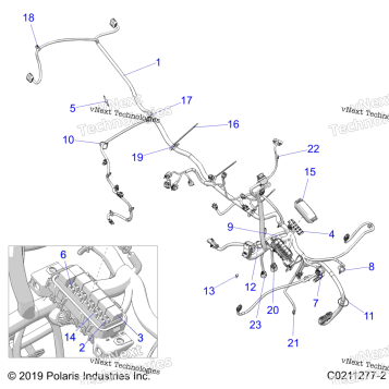 ELECTRICAL, MAIN WIRE HARNESS