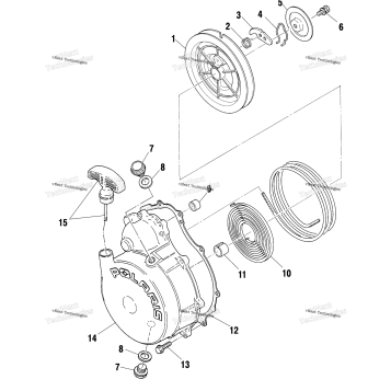RECOIL STARTER A01CL50AA