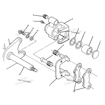 FRONT BRAKE ASSEMBLY