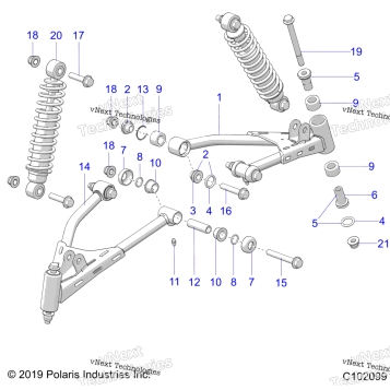 SUSPENSION, FRONT