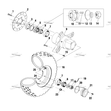 FRONT WHEEL A01CH42AA