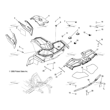 CAB, FRONT /LD27AA/AB/AC/AD