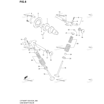 CAM SHAFT - VALVE