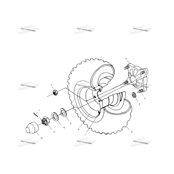 REAR WHEEL DRIVE A01CB32AA