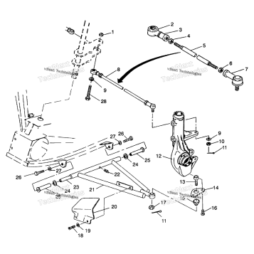 AARM/STRUT MOUNTING 4X4 250
