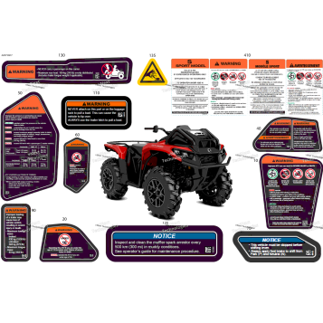 BODY - WARNING DECALS
