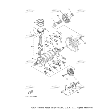 CRANKSHAFT & PISTON