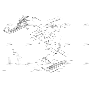 FRONT SUSPENSION AND SKI FREERIDE - PACKAGE 154