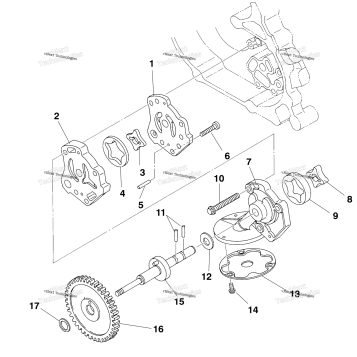 OIL PUMP W958144