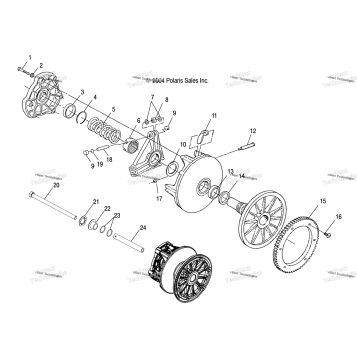 DRIVE CLUTCH /BE