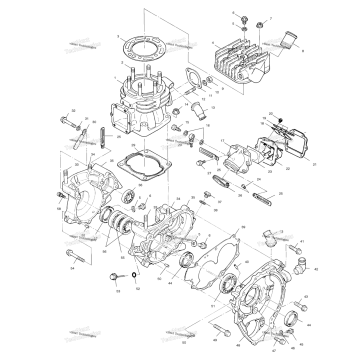 CRANKCASE & CYLINDER