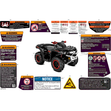 BODY - WARNING DECALS