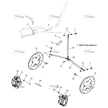 BRAKE, FRONT /AB