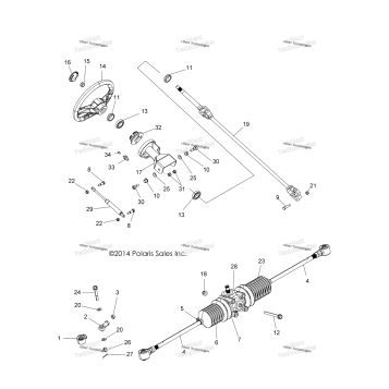 STEERING, STEERING ASM. A16DAA57F1/F2