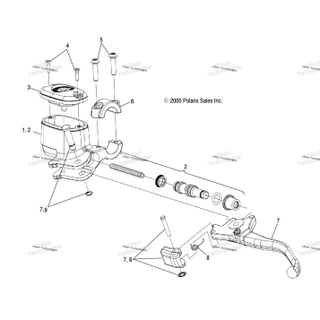 MASTER CYLINDER, LH /LD27AA/AB/AC/AD