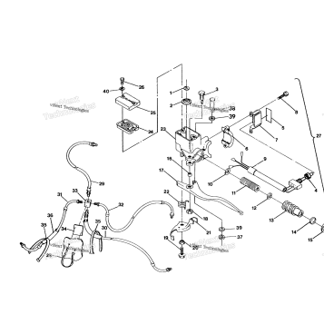 CONTROL ASSEMBLY, LH 250 6X6