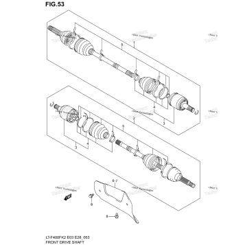 FRONT DRIVE SHAFT