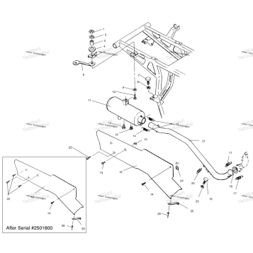 EXHAUST SYSTEM W958144